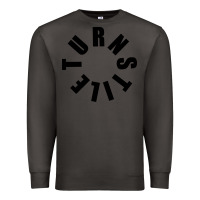 Smoke TURNSTILE BLACK ON WHITE Premium Sweatshirt - artisFamous