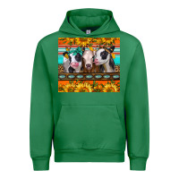 Emerald heifers and sunflowers Urban Hoodie - Jasminsmagicworld