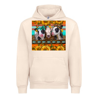 Sandshell heifers and sunflowers Urban Hoodie - Jasminsmagicworld