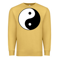 Antique Gold Yin and yang Premium Sweatshirt - artisFamous