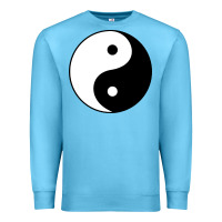 Ocean Blue Yin and yang Premium Sweatshirt - artisFamous