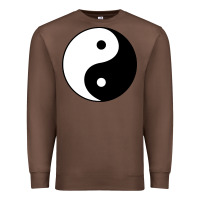 Chestnut Yin and yang Premium Sweatshirt - artisFamous