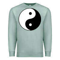 Seafoam Yin and yang Premium Sweatshirt - artisFamous