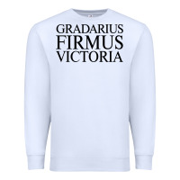 White gradarius firmus victoria Premium Sweatshirt - artisFamous
