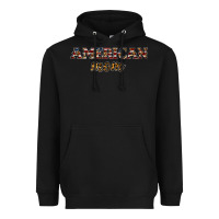 Black American mom Heavyweight Hoodie - JahusDesignShop