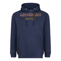 Navy American mom Heavyweight Hoodie - JahusDesignShop