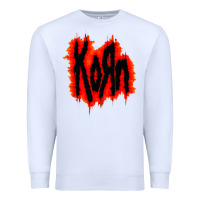 White vintage kor'n Premium Sweatshirt - artisFamous