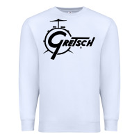 White gretsch Premium Sweatshirt - artisFamous