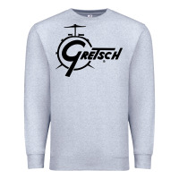 Heather Grey gretsch Premium Sweatshirt - artisFamous
