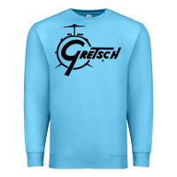 Ocean Blue gretsch Premium Sweatshirt - artisFamous