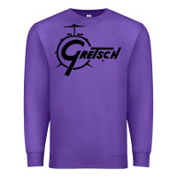 Purple gretsch Premium Sweatshirt - artisFamous