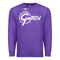 Purple gretsch Premium Sweatshirt - artisFamous