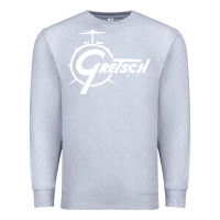 Heather Grey gretsch Premium Sweatshirt - artisFamous