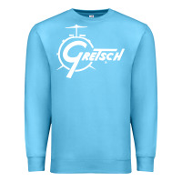 Ocean Blue gretsch Premium Sweatshirt - artisFamous