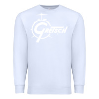White gretsch Premium Sweatshirt - artisFamous