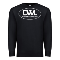 Black heels wrestling dwl Premium Sweatshirt - artisFamous