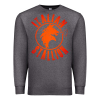 Charcoal Heather italian stallion Premium Sweatshirt - artisFamous