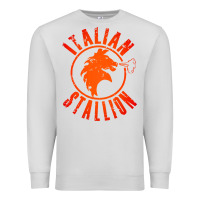 Dove Grey italian stallion Premium Sweatshirt - artisFamous