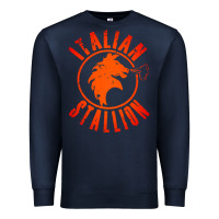 Navy italian stallion Premium Sweatshirt - artisFamous