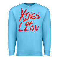 Ocean Blue kings of leon Premium Sweatshirt - artisFamous