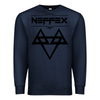 Navy neffex Premium Sweatshirt - artisFamous