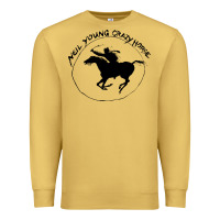Antique Gold neil young Premium Sweatshirt - artisFamous
