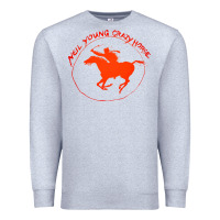 Heather Grey neil young Premium Sweatshirt - artisFamous