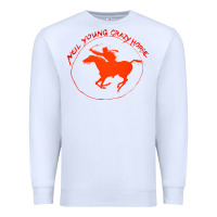 White neil young Premium Sweatshirt - artisFamous