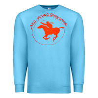 Ocean Blue neil young Premium Sweatshirt - artisFamous