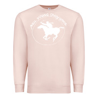 Pale Pink neil young Premium Sweatshirt - artisFamous