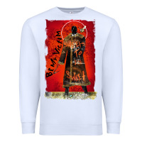 White vintage candyman be my victim halloween Premium Sweatshirt - artisFamous