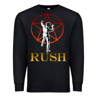 Black rush vintage starman unisex Premium Sweatshirt - artisFamous