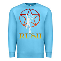 Ocean Blue rush vintage starman unisex Premium Sweatshirt - artisFamous
