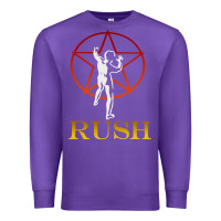 Purple rush vintage starman unisex Premium Sweatshirt - artisFamous