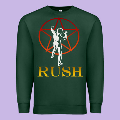 Rush Vintage Starman Unisex Premium Sweatshirt Designed By Artisfamous