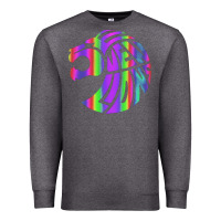 Charcoal Heather reflective 7 lions Premium Sweatshirt - artisFamous