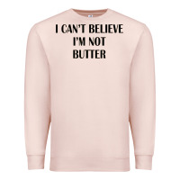 Pale Pink i cant believe im not butter Premium Sweatshirt - artisFamous