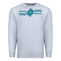 Heather Grey tron inspired merch Premium Sweatshirt - artisFamous