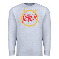 Heather Grey heavy metal Premium Sweatshirt - artisFamous