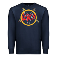 Navy heavy metal Premium Sweatshirt - artisFamous