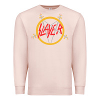 Pale Pink heavy metal Premium Sweatshirt - artisFamous