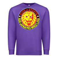 Purple japan pro wrestling Premium Sweatshirt - artisFamous