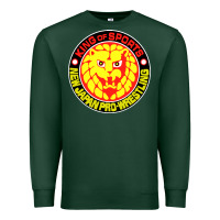 Sports Green japan pro wrestling Premium Sweatshirt - artisFamous