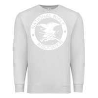 Dove Grey national rifle association Premium Sweatshirt - artisFamous
