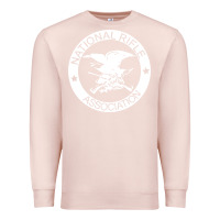 Pale Pink national rifle association Premium Sweatshirt - artisFamous