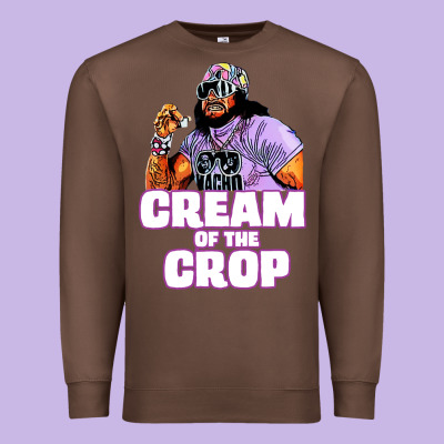 Macho Cream Of The Crop Premium Sweatshirt Designed By Artisfamous