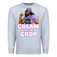 Heather Grey macho cream of the crop Premium Sweatshirt - artisFamous