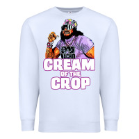 White macho cream of the crop Premium Sweatshirt - artisFamous