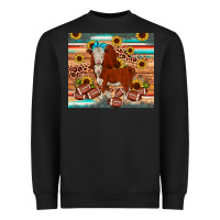 Black football hereford sunflower tumbler Heavyweight Sweatshirt - JahusDesignShop