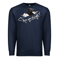 Navy Lovejoy Are you alright Premium Sweatshirt - artisFamous